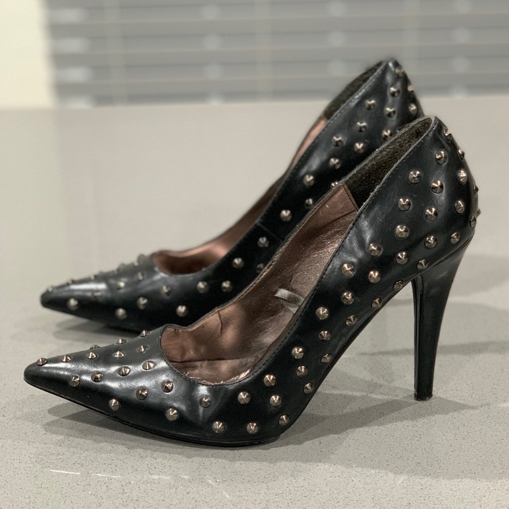 Spike Studded Stilettos